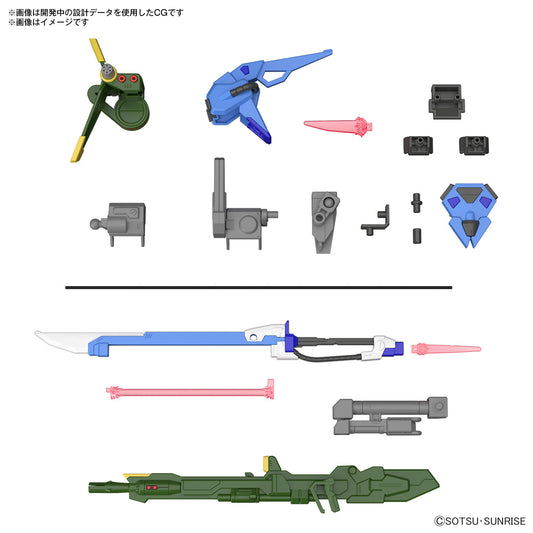 PREORDER OPTION PARTS SET GUNPLA 02 (LAUNCHER STRIKER & SWORD STRIKER)