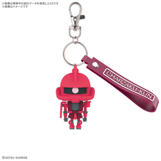 PREORDER CharZaku-Kun 3D Rubber Mascot Keychain