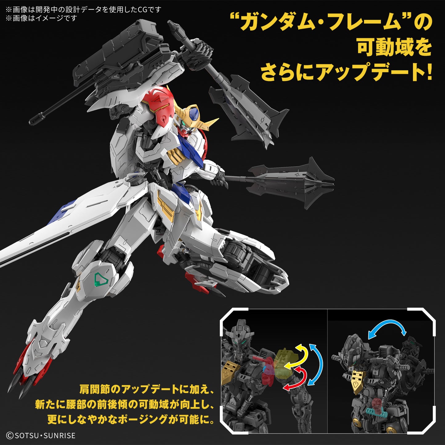 PREORDER MG 1/100 GUNDAM BARBATOS LUPUS