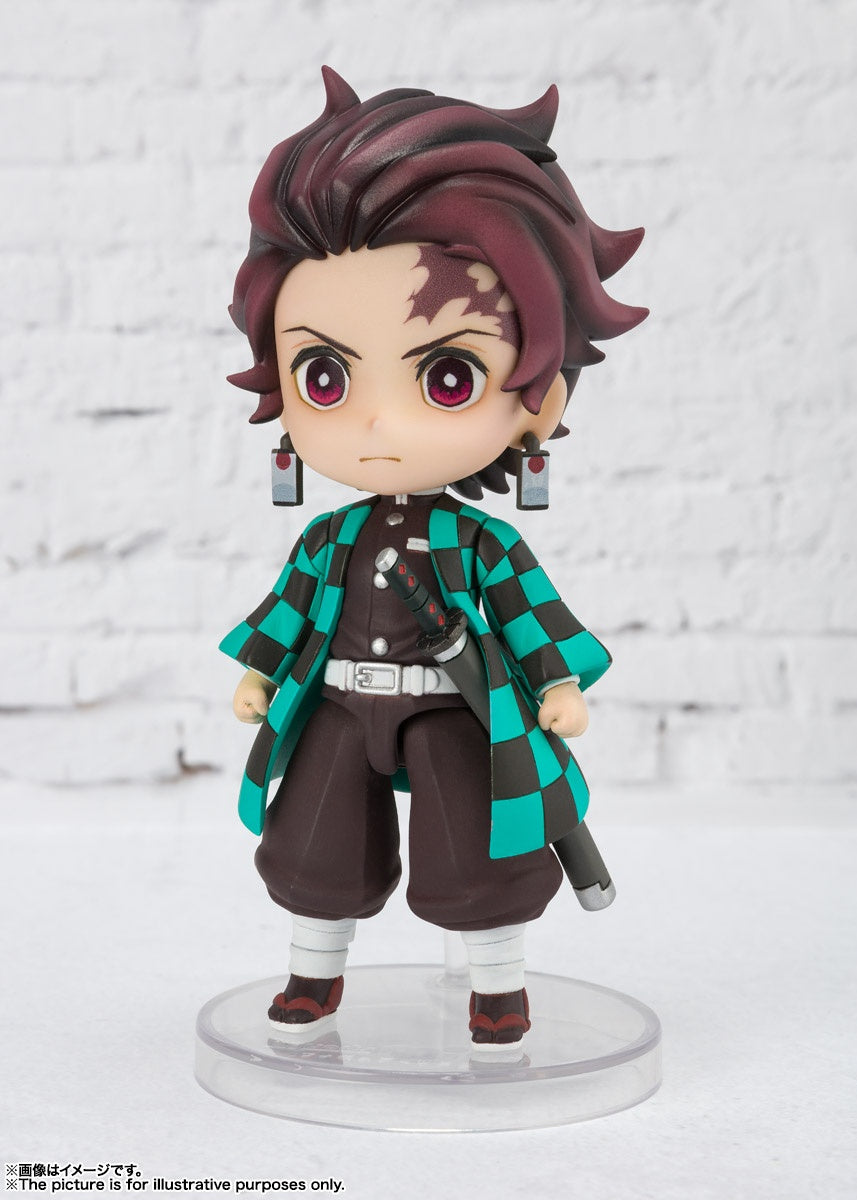 PREORDER Demon Slayer: Kimetsu no Yaiba Figuarts mini Tanjiro Kamado, Nezuko Kamado, Zenitsu Agatsuma, Inosuke Hashibira (Reissue)