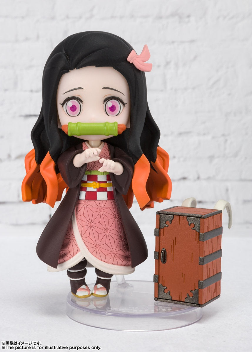 PREORDER Demon Slayer: Kimetsu no Yaiba Figuarts mini Tanjiro Kamado, Nezuko Kamado, Zenitsu Agatsuma, Inosuke Hashibira (Reissue)