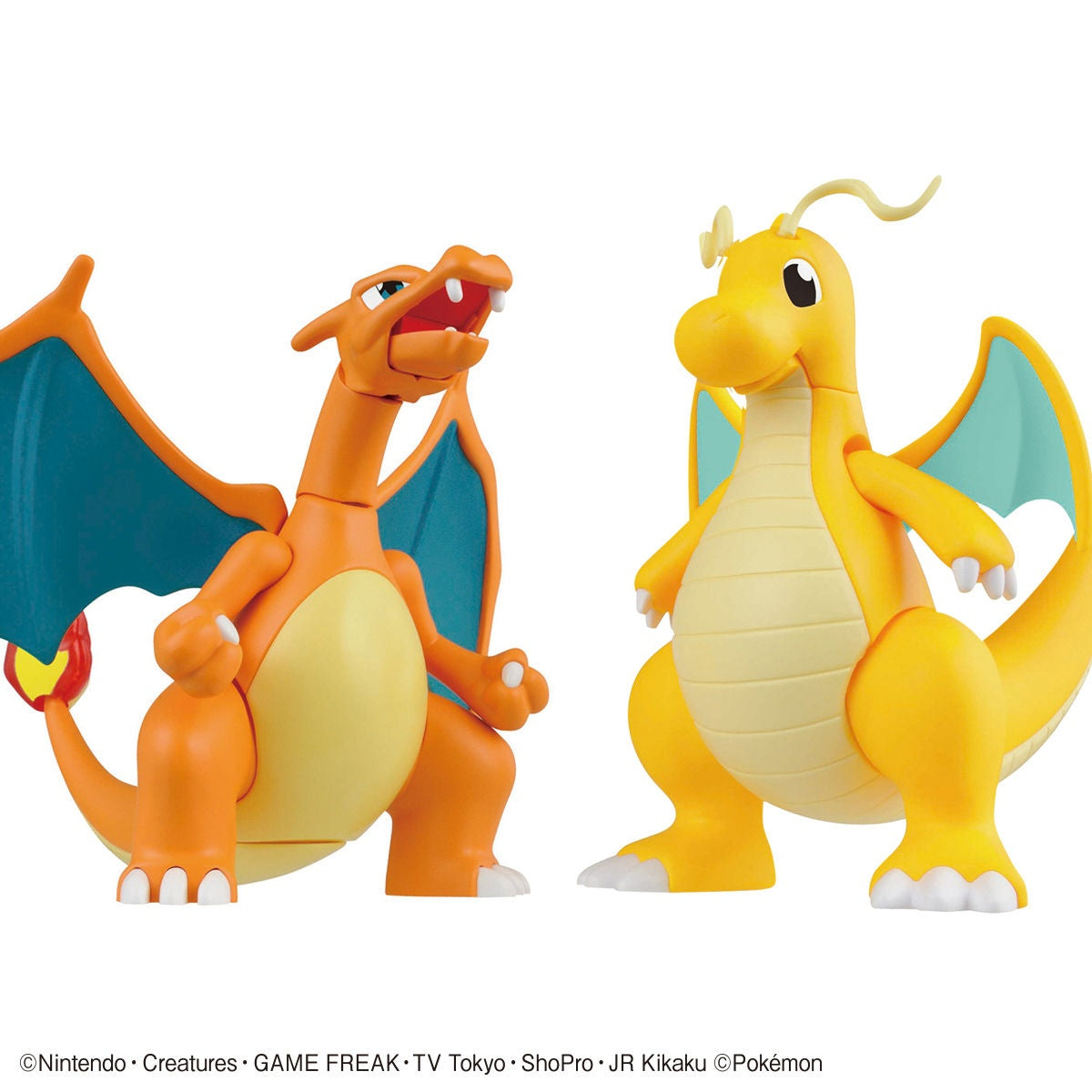 IN STOCK Pokemon Plamo Collection No.43 Select Series Charizard (Battle Ver.) & Dragonite VS Set