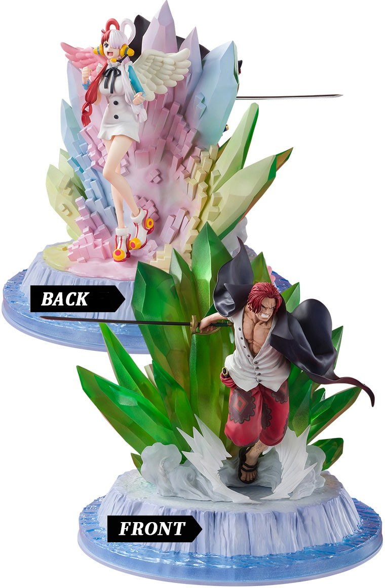 IN STOCK Figuarts Zero Shanks & Uta Film Red