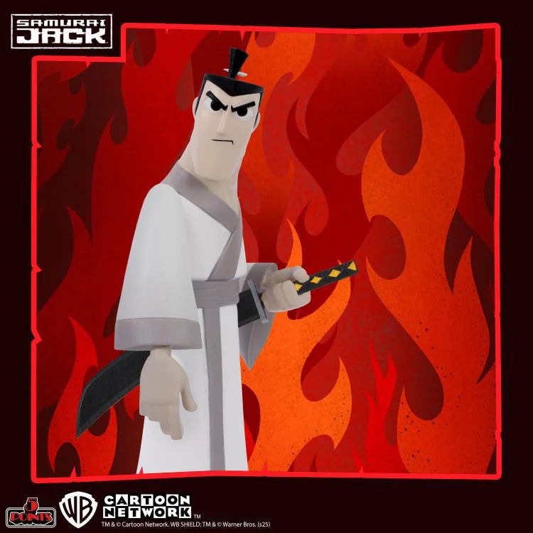 PREORDER Samurai Jack 5 Points Deluxe Action Figure Set (Samurai Jack + Aku + Mad Jack)