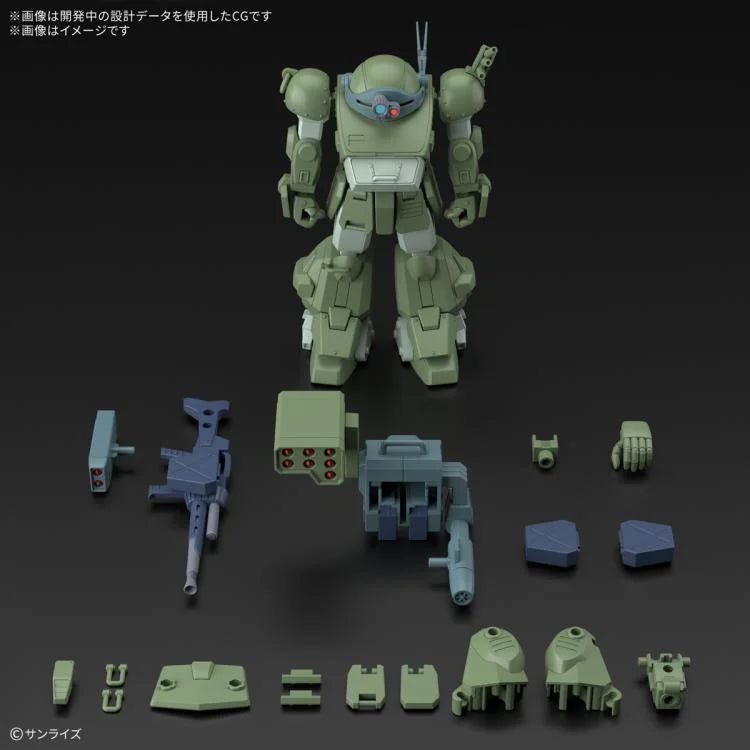 PREORDER Armored Trooper Votoms: The Last Red Shoulder HG ATM-09-STTC Scopedog Turbo Custom Model Kit