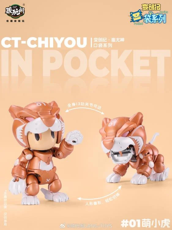 PREORDER CT-Chiyou In Pocket Series Chiyou God Set of 6 Figures