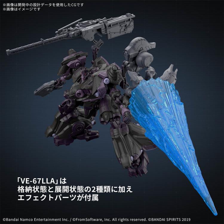 PREORDER Armored Core VI: Fires of Rubicon 30 Minute Missions Arquebus Add VE-40A Open Faith Model Kit
