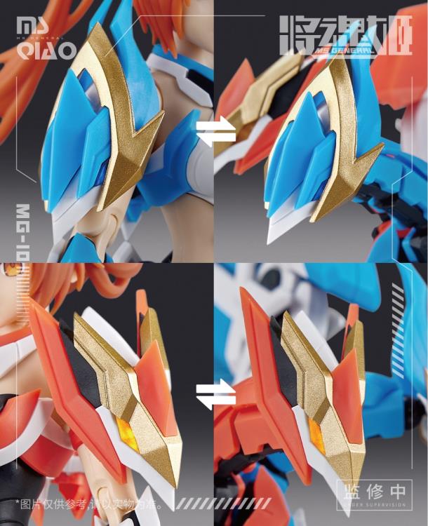 PREORDER MG-10 Da Qiao & Xiao Qiao x Bi Yi Niao 1/10 Scale Model Kit