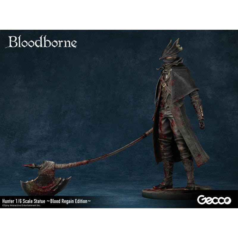 PREORDER Bloodborne Hunter 1/6 Scale Statue ~Blood Regain Edition~