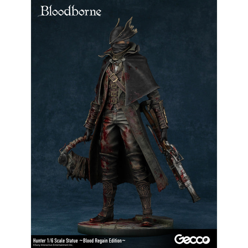 PREORDER Bloodborne Hunter 1/6 Scale Statue ~Blood Regain Edition~