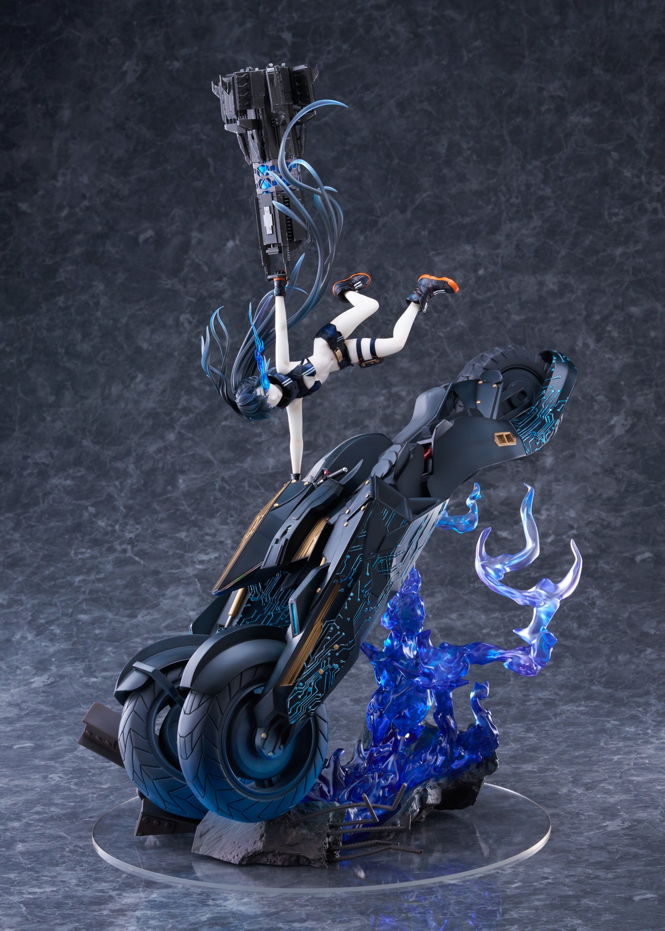 PREORDER <Spiritale> BLACK★★ROCK SHOOTER: DAWN FALL Scale Figure - Empress [Black Rock Shooter] (Teaser Visual Ver.) Art by huke