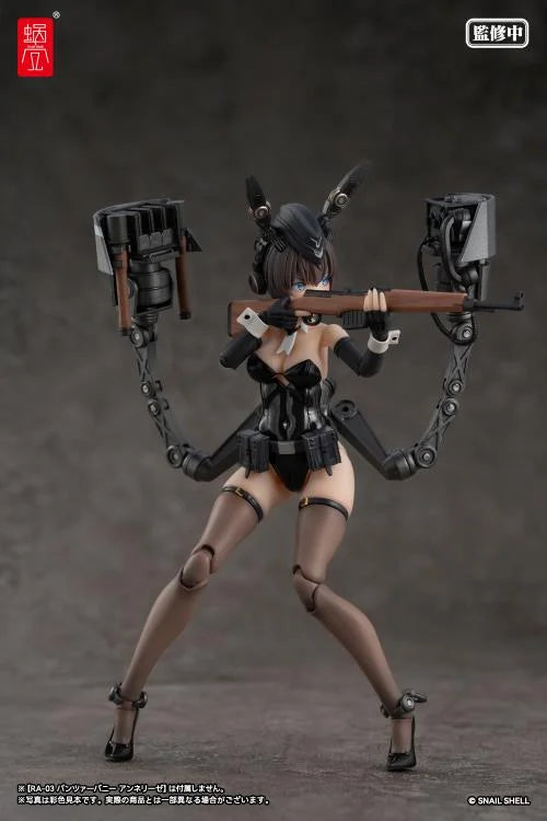 PREORDER Snail Shell 1/12 Armored Bunny Girl ANNELIESE RA-03 + RA-03 Panzer Bunny Anneliese 1/12 Scale Optional Armament Parts Set