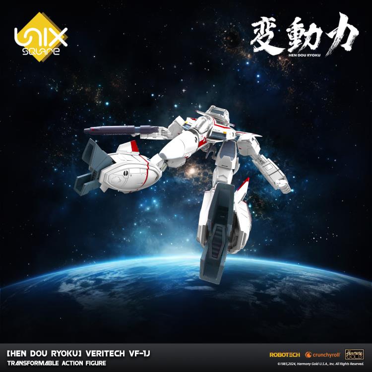 PREORDER Robotech Hen Dou Ryoku Veritech VF-1J Transformable Action Figure