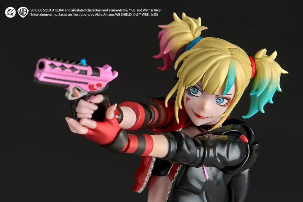 PREORDER Suicide Squad Isekai Amazing Yamaguchi Revoltech NR082 Harley Quinn Action Figure