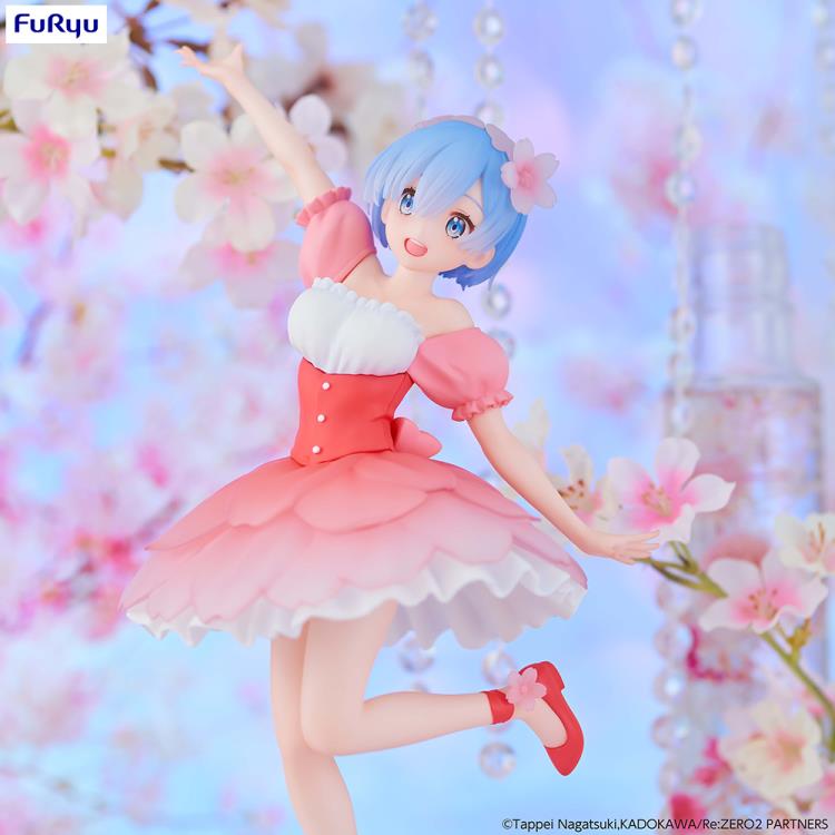 PREORDER Re:Zero Starting Life in Another World Trio-Try-iT Rem (Cherry Blossoms) Figure