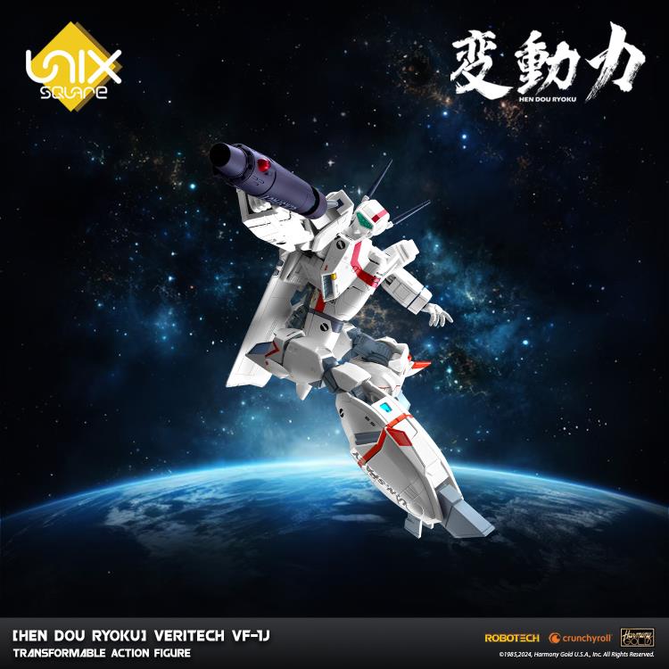 PREORDER Robotech Hen Dou Ryoku Veritech VF-1J Transformable Action Figure