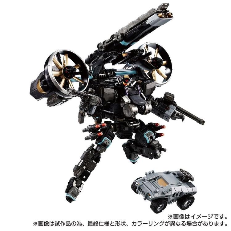 PREORDER DIACLONE TM-22 TACTICAL MOVER GARUDA VERSAULTER <GYRO LIFTER UNIT> RAVEN (TTMALL EXCLUSIVE)