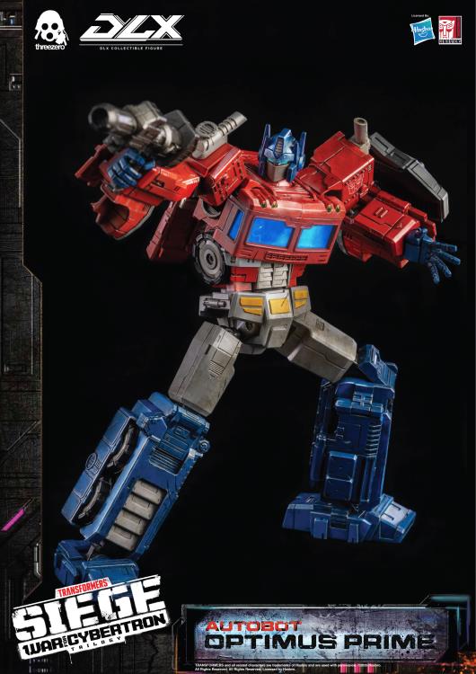 PREORDER Transformers: War for Cybertron Trilogy DLX Scale Collectible Series Autobot Optimus Prime Action Figure