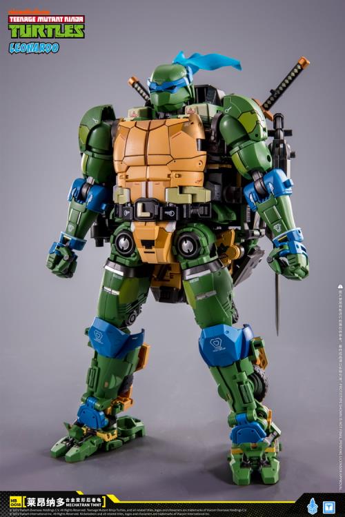 PREORDER Teenage Mutant Ninja Turtles MechaTran HB0018 Leonardo Figure Reissue