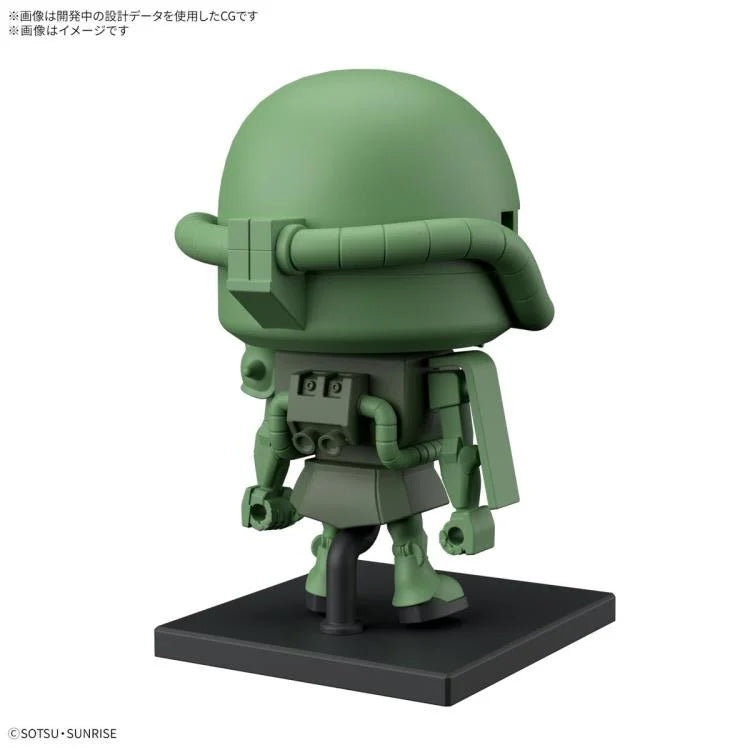 PREORDER Mobile Suit Gundam Gunpla-kun Model Series Zakupla-kun (Runner Ver. with Reproduction Parts) 1/1 Scale Model Kit