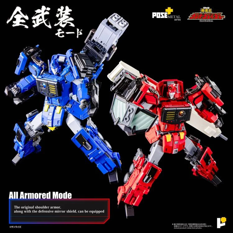 PREORDER The King of Braves GaoGaiGar Pose+ Metal Heat Series ChoRyuJin