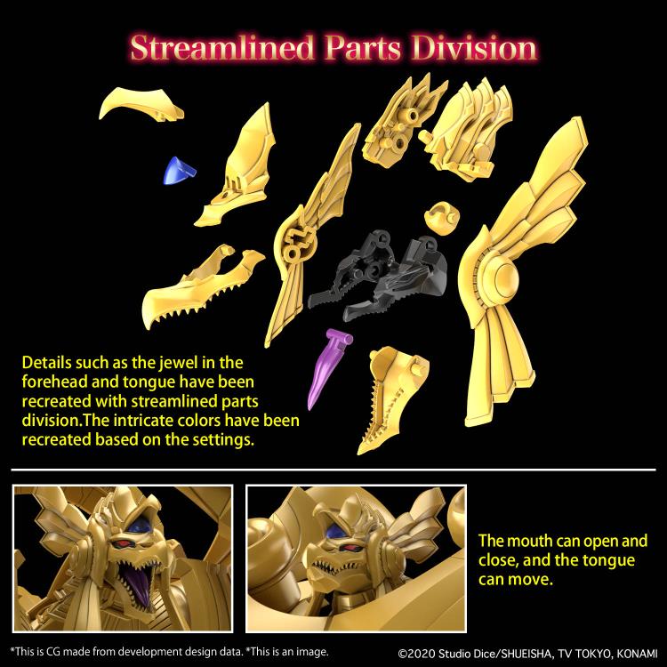 PREORDER Yu-Gi-Oh! Figure-rise Standard Amplified Egyptian God The Winged Dragon of Ra Model Kit