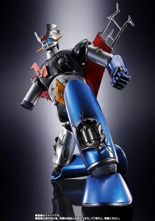 PREORDER Mazinger Z vs. The Great General of Darkness Soul of Chogokin GX-105D Mazinger Z Innovation (Kakumei Shinka Damaged Ver.) Exclusive