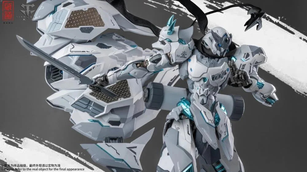 IN STOCK CangDao CD-07W Hurricane Ninja Zhan Ming (White Ghost Ver.) Action Figure