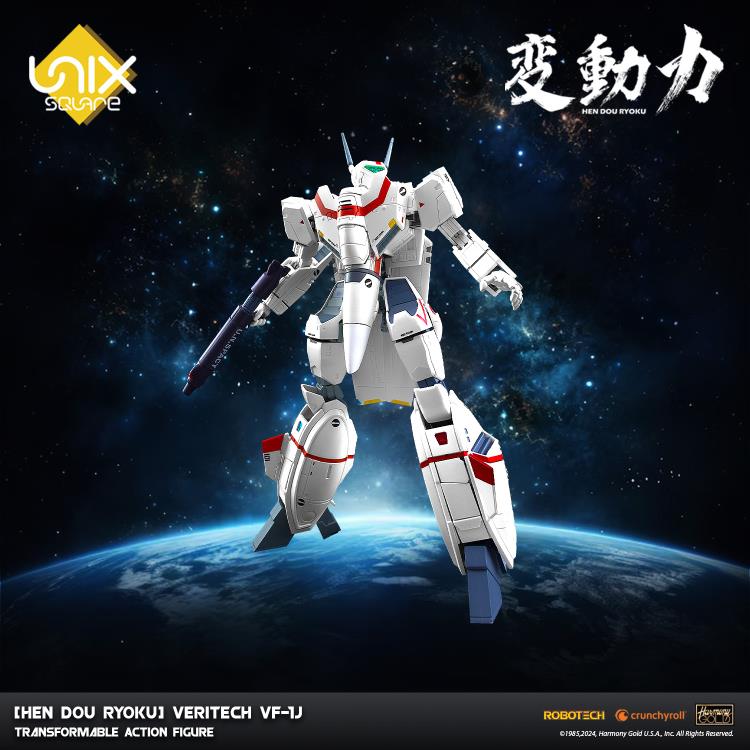 PREORDER Robotech Hen Dou Ryoku Veritech VF-1J Transformable Action Figure