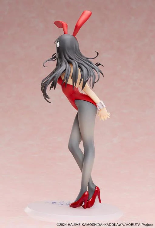 PREORDER Rascal Does Not Dream of Bunny Girl Senpai Mai Sakurajima (Red Bunny Girl Ver.) 1/7 Scale Figure