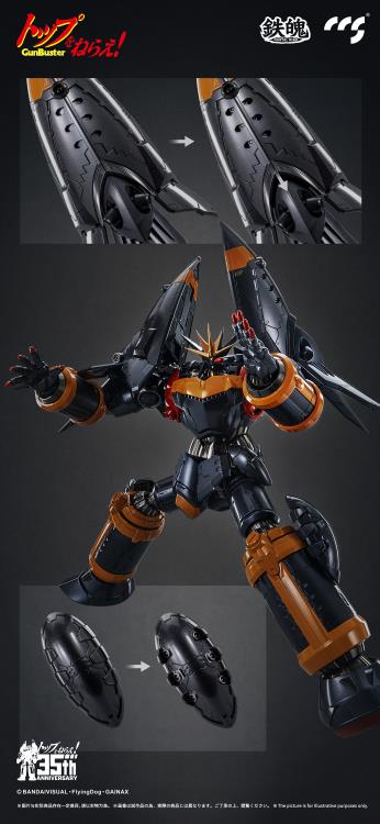 PREORDER Gunbuster 35th Anniversary MORTAL MIND Gunbuster Action Figure - Reissue