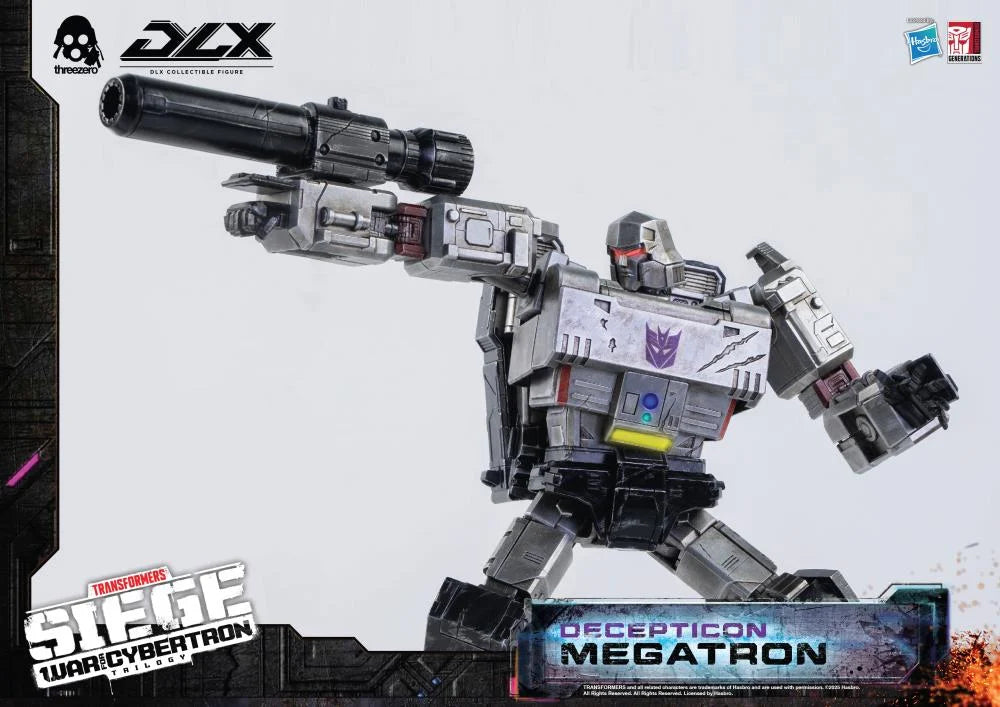 PREORDER Transformers: War for Cybertron Trilogy DLX Scale Collectible Series Decepticon Megatron Action Figure