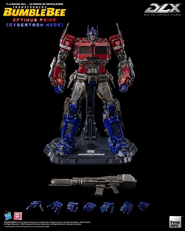 PREORDER Transformers: Bumblebee DLX Scale Collectible Series Optimus Prime (Cybertron Mode) Action Figure