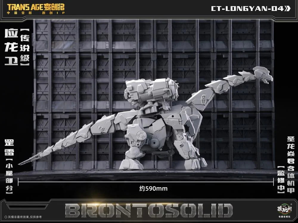 PREORDER Transforming Mecha Category CT-Longyan-04 Brontosolid Combiner Series