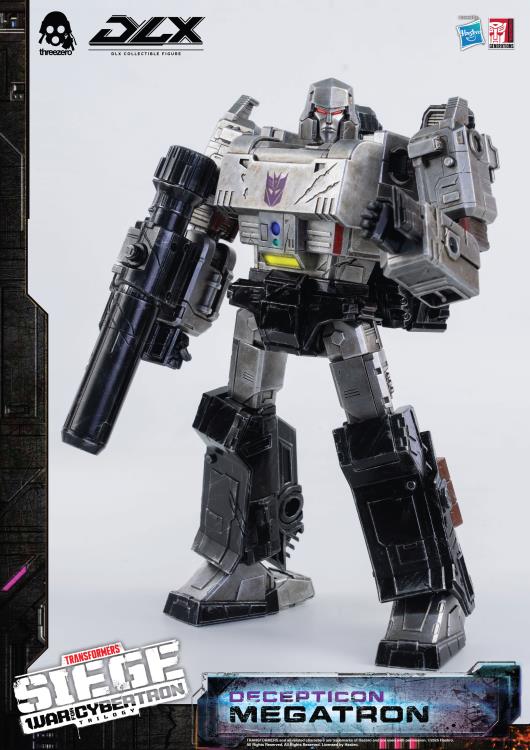 PREORDER Transformers: War for Cybertron Trilogy DLX Scale Collectible Series Decepticon Megatron Action Figure