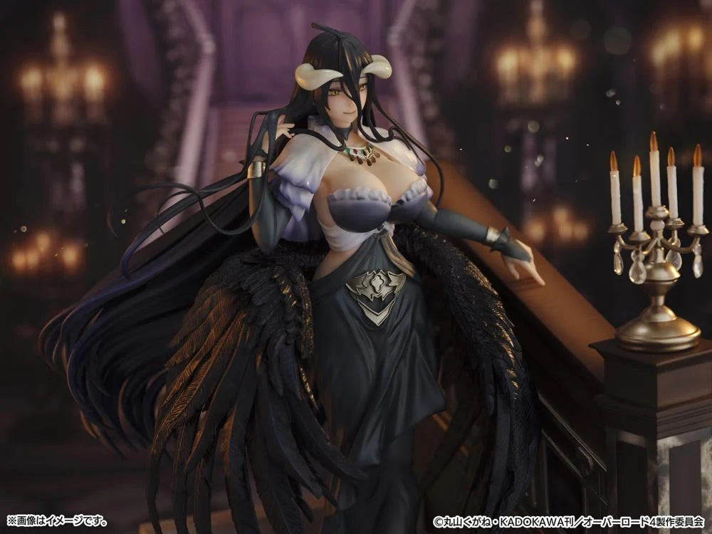 PREORDER Overlord Albedo (Jet Black Dress Ver.) 1/7 Scale Shibuya Scramble Figure