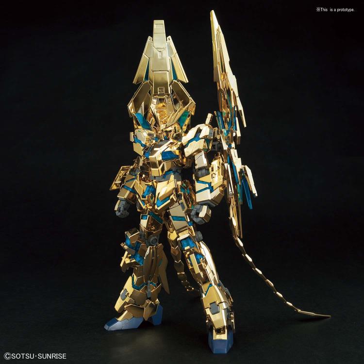 IN STOCK HG UC 1/144 Unicorn Gundam 03 Phenex Destroy Mode (Narrative Ver.) Gold Coating Model Kit