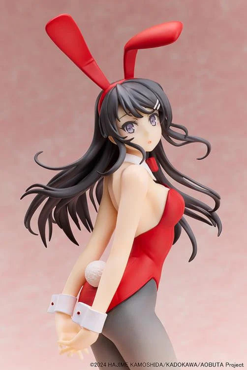 PREORDER Rascal Does Not Dream of Bunny Girl Senpai Mai Sakurajima (Red Bunny Girl Ver.) 1/7 Scale Figure