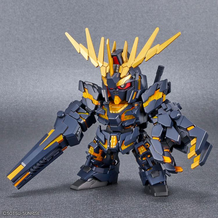 IN STOCK Mobile Suit Gundam SD Gundam Cross Silhouette Unicorn Gundam Unit 2 Banshee (Destroy Mode) & Banshee Norn Parts Set