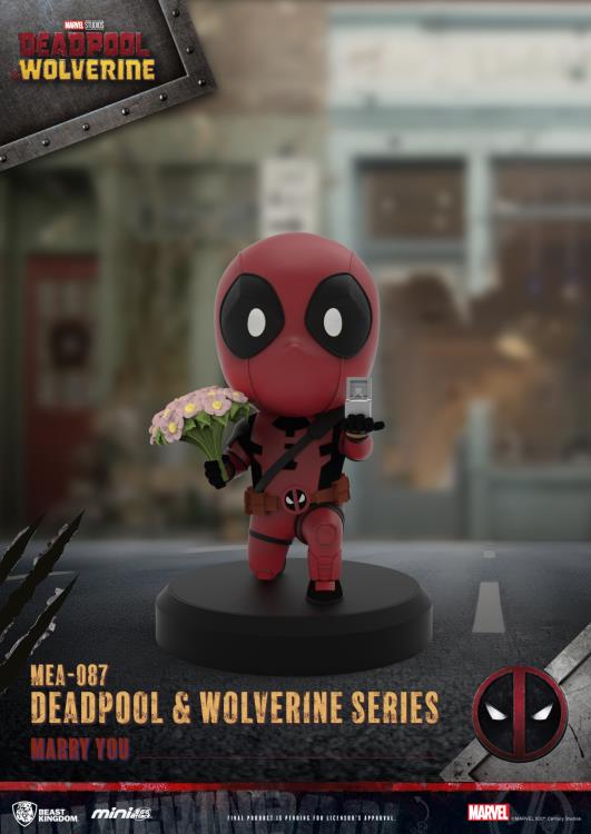 PREORDER "Deadpool & Wolverine Mini Egg Attack MEA-087 Box of 6 Random Figures "