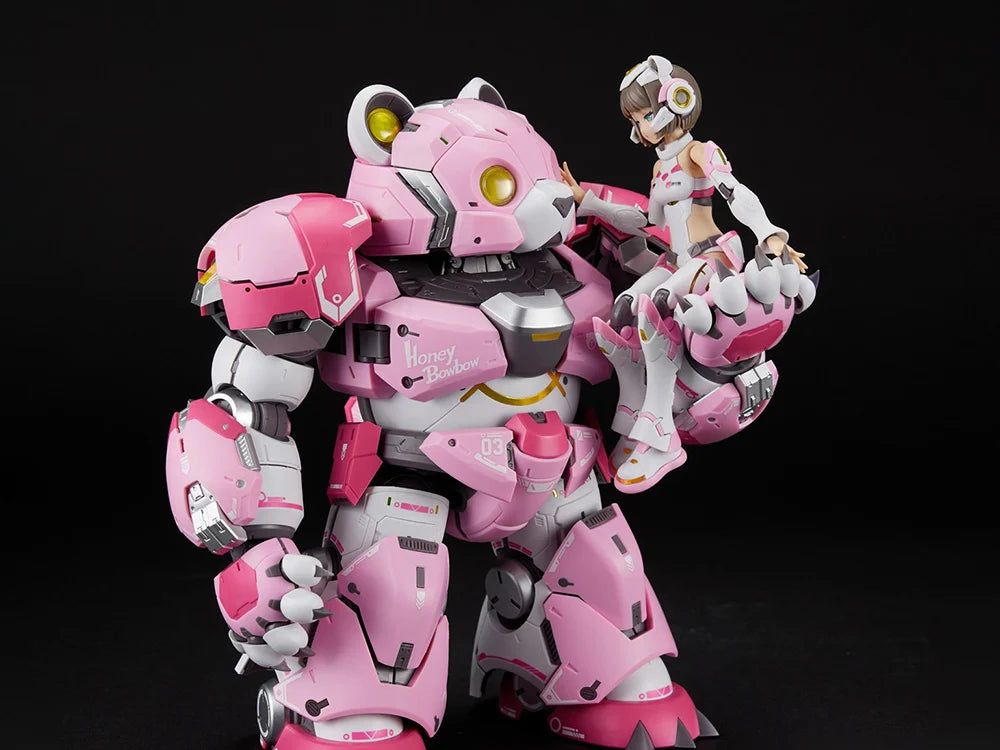 PREORDER Seven Deadly Sins SIN-03 Sloth with Honey the Bear and Coconut the Rhino Crash 1/10 Scale Model Kit