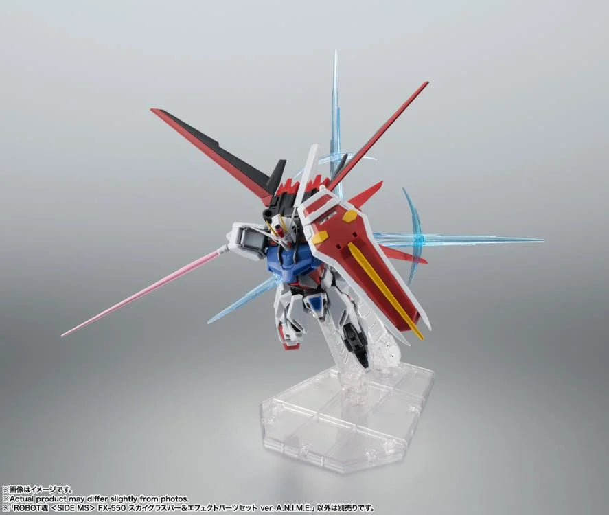 PREORDER Mobile Suit Gundam SEED Robot Spirits FX-550 Skygrasper & Effect Parts Set (Ver. A.N.I.M.E.)