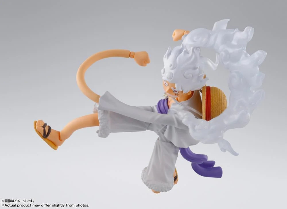 PREORDER One Piece S.H.Figuarts Monkey D. Luffy (Gear 5) Action Figure - May 2025 Release