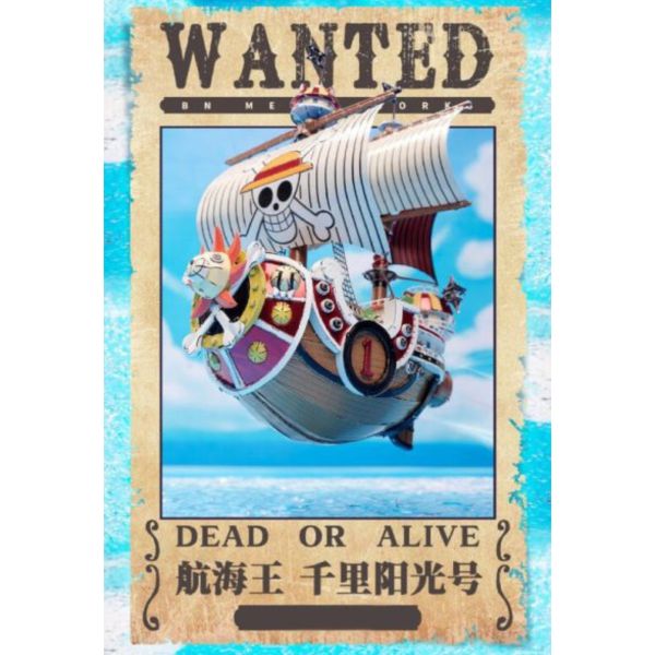 PREORDER One Piece BN Metal Works Thousand Sunny Model Kit