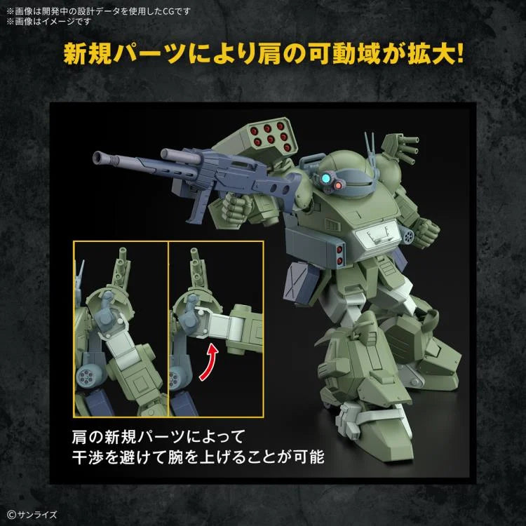 PREORDER Armored Trooper Votoms: The Last Red Shoulder HG ATM-09-STTC Scopedog Turbo Custom Model Kit