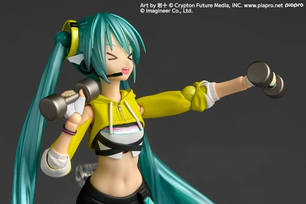 PREORDER Fitness Boxing Feat. Hatsune Miku Amazing Yamaguchi Revoltech NR093 Hatsune Miku (Boxing Ver.) Action Figure