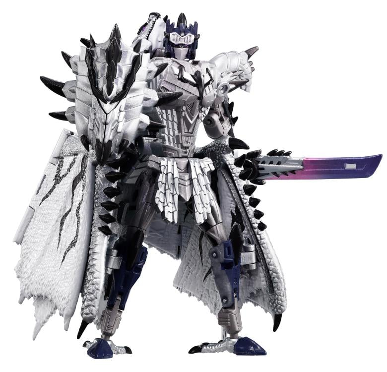 PREORDER Transformers x Monster Hunter Synergenex Series Silver Rathalos Prime Action Figure