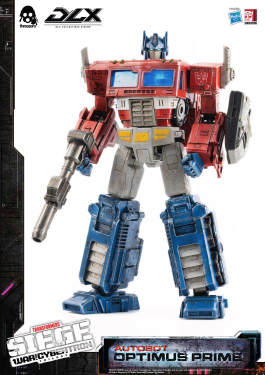 PREORDER Transformers: War for Cybertron Trilogy DLX Scale Collectible Series Autobot Optimus Prime Action Figure