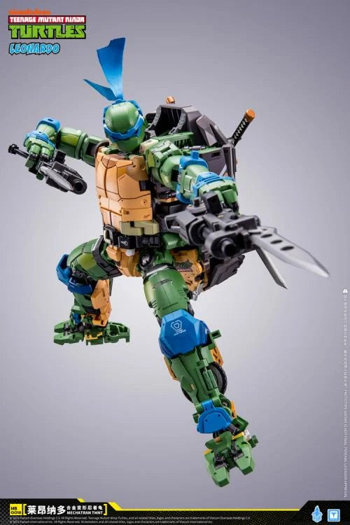 PREORDER Teenage Mutant Ninja Turtles MechaTran HB0018 Leonardo Figure Reissue