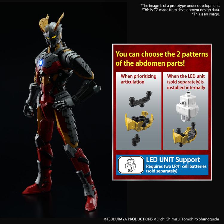 PREORDER Ultraman Zero Figure-rise Standard Ultraman Zero Suit (SC Specification Action Ver.) Model Kit